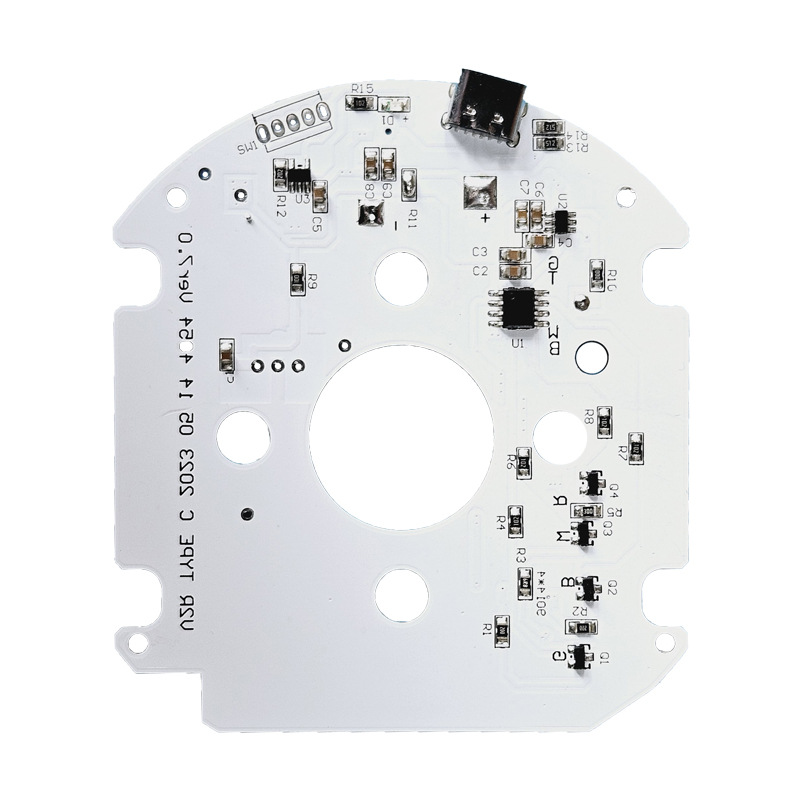 内蒙古触摸13色LED氛围冰球灯方案开发 RGBW调光无线遥控酒柜灯pcba主板